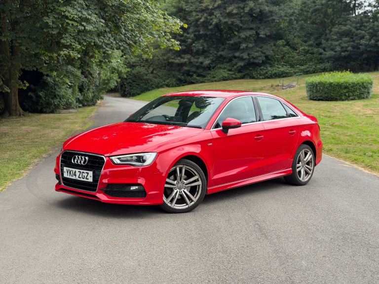 2014 Audi A3 S Line Saloon Automatic 2.0 TDI 64 mpg! £35 Road tax! Full Service history! 10 M/MOT!