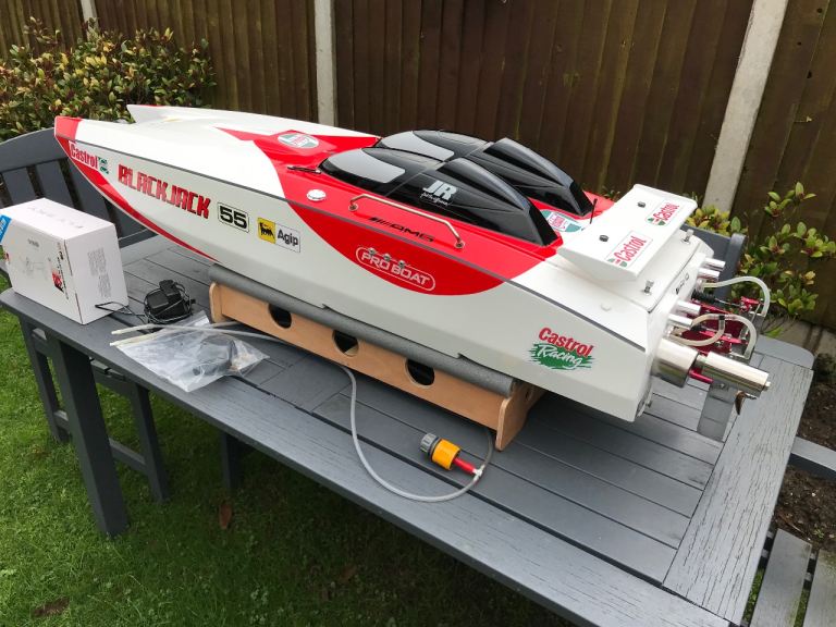 image for RC BOAT PETROL BLACKJACK 55.