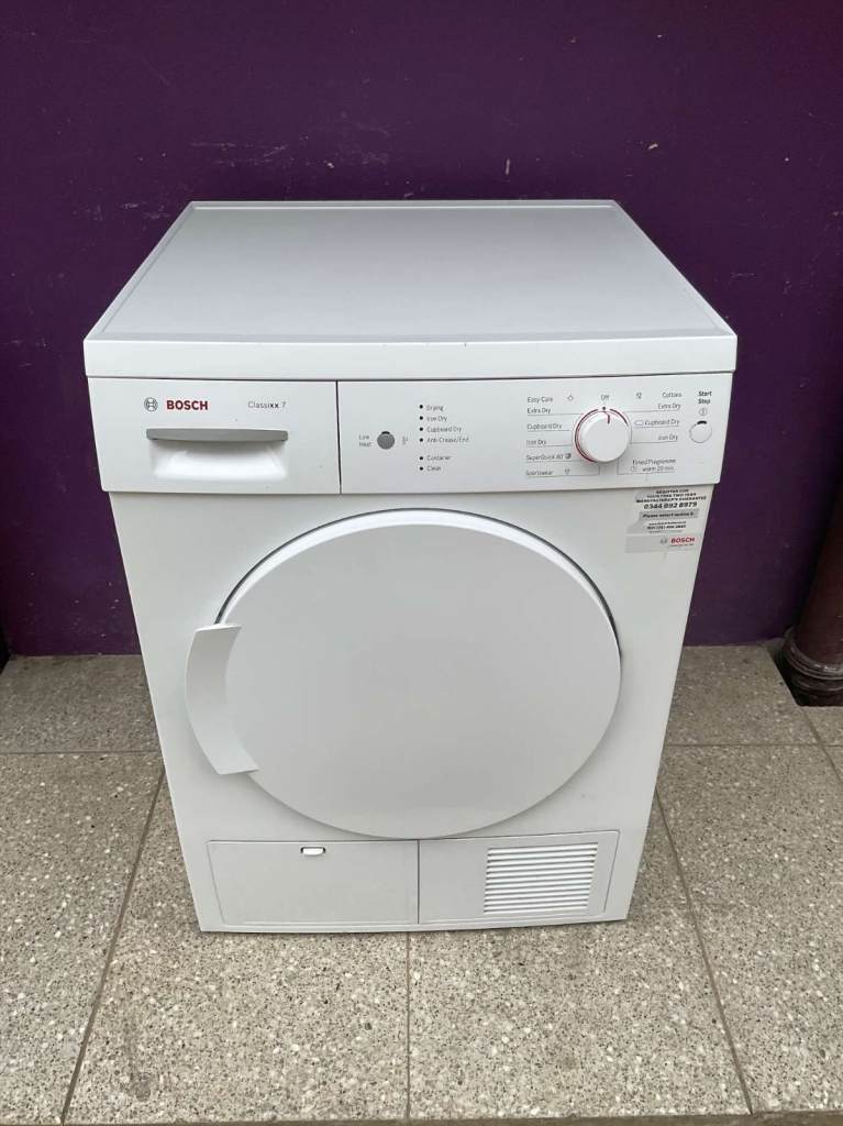 Bosch 7kg condenser dryer (delivery available)