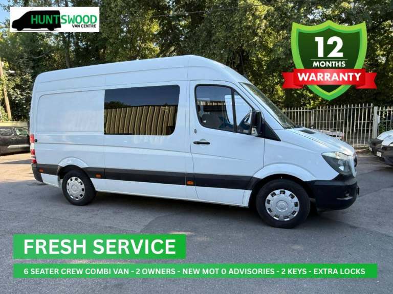 2016 Mercedes-Benz Sprinter 313 CDI MWB Combi Van Diesel Manual