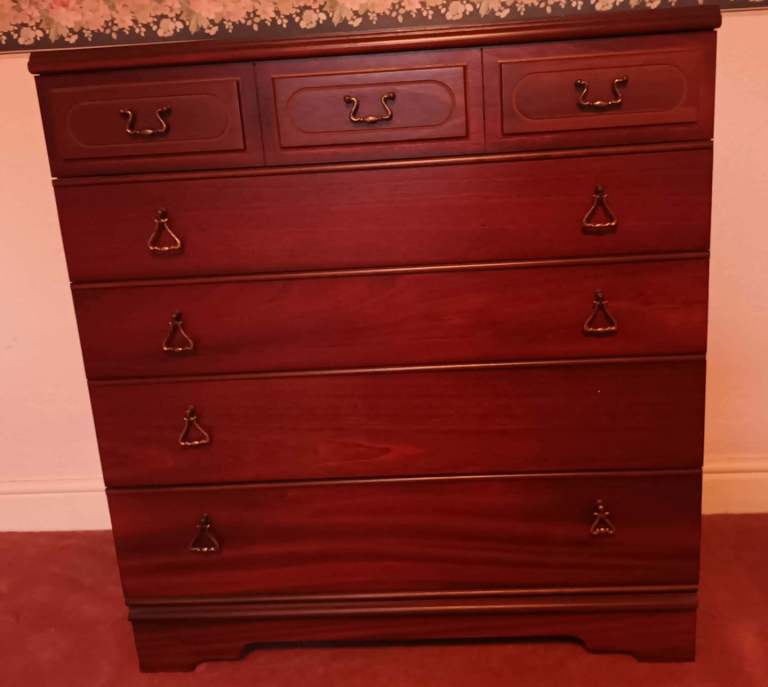 Mahogany chest of drawers by Meredrew