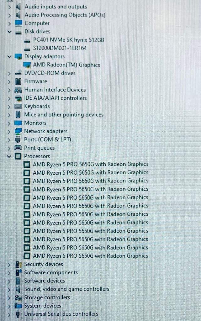 Ryzen 5 5650G 16GB 512GB SSD+ 2000GB UltraFast High Spec Pc Desktop ...