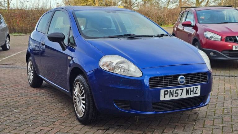 2007 Fiat Grande Punto 1.2 Active White Hatchback 3dr Petrol Manual (139 g/km, 65 bhp) Hatchback ...
