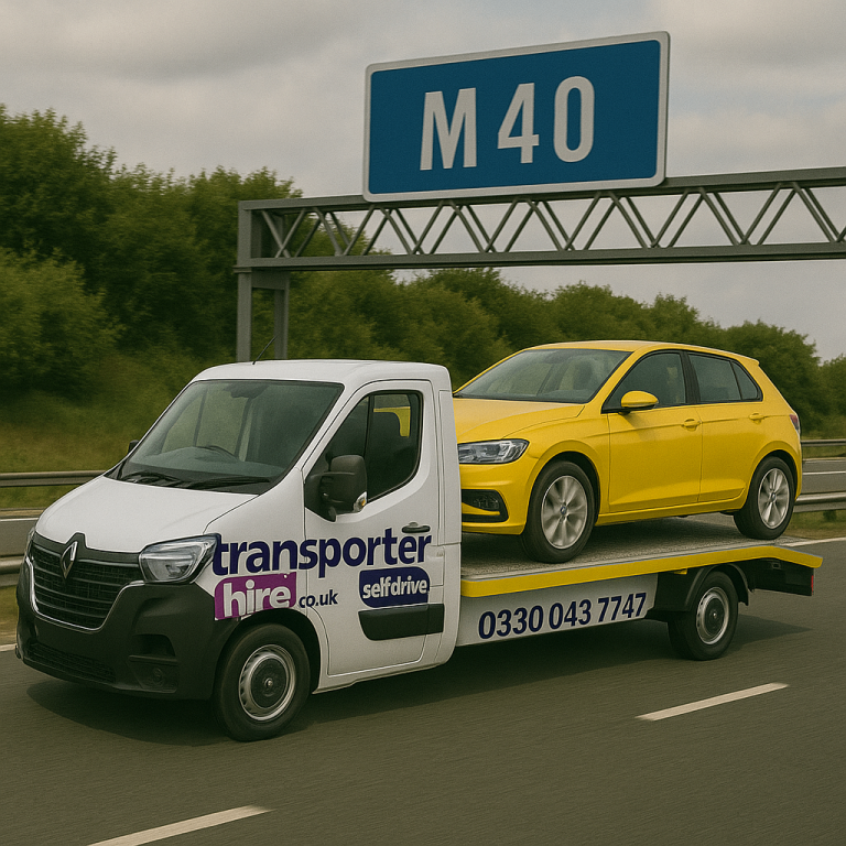 Car Transporter Hire 3.5T – Birmingham – Self Drive – Insurance Included