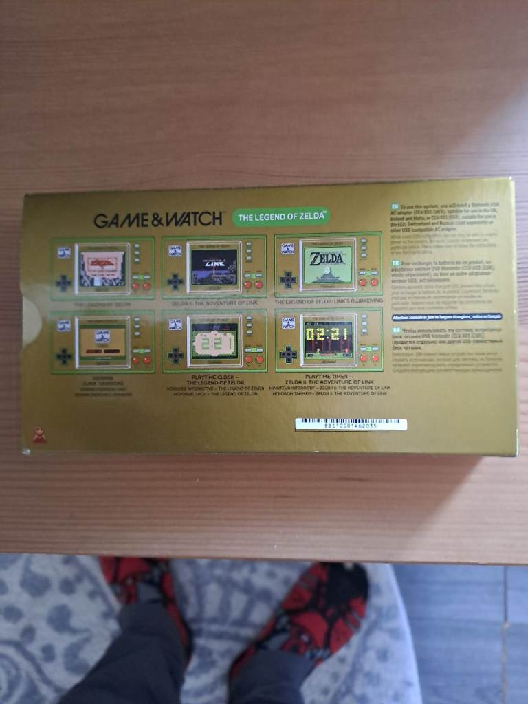 Nintendo Game & Watch The Legend of Zelda – Brand New