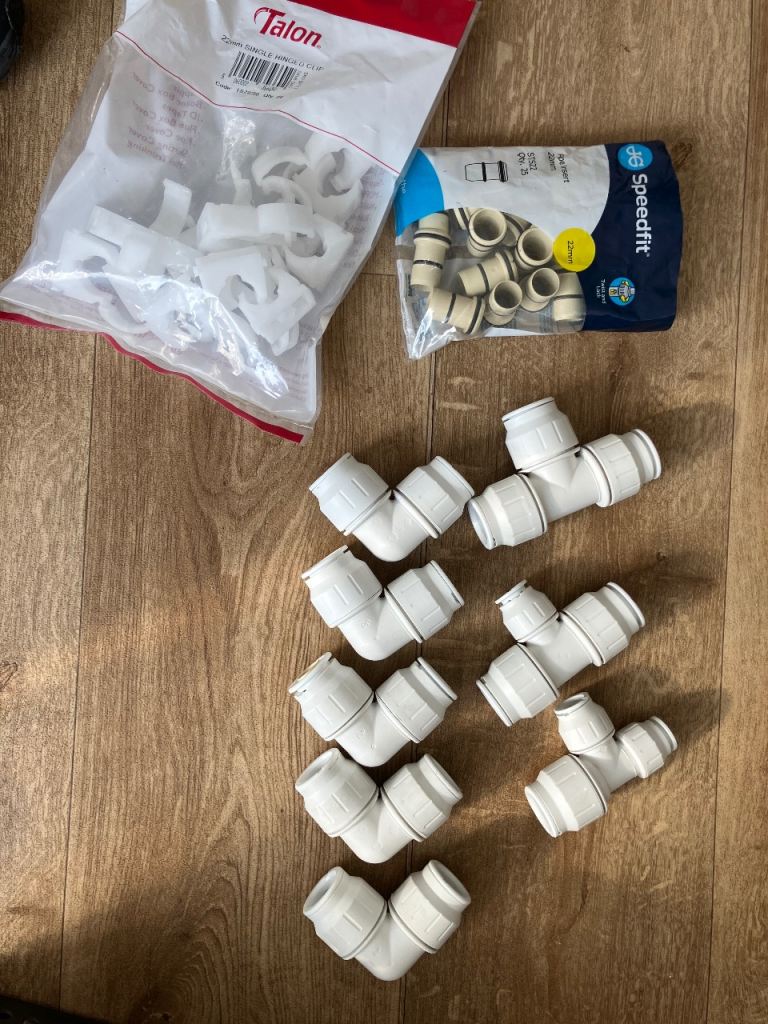 JG Speedfit parts 22mm