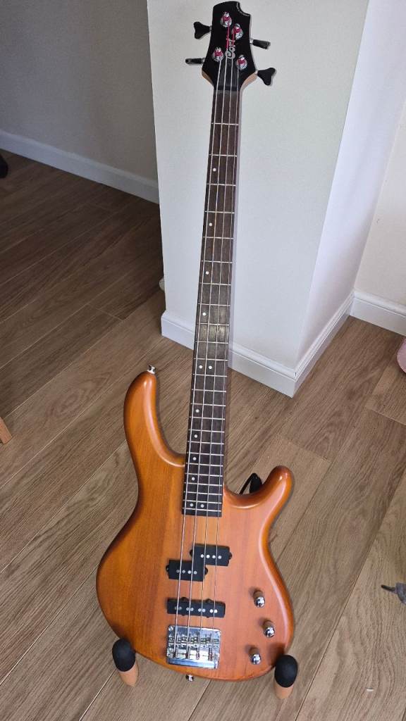 Bass ekectric guitar Cort PJ Action 4 string in Rosewood