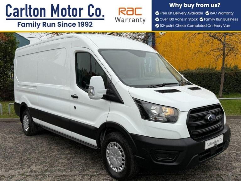 2021 Ford Transit 2.0 350 EcoBlue Leader FWD L3 H2 Euro 6 130PS Panel Van Diesel