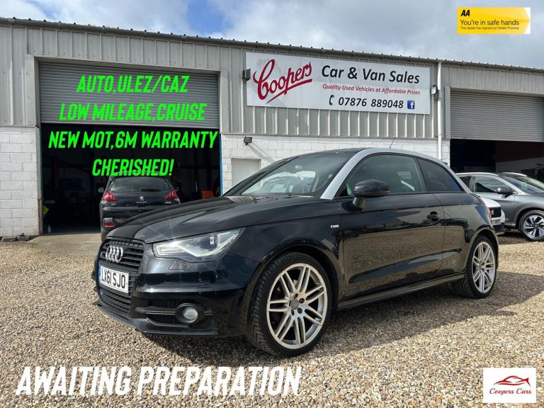 2011 Audi A1 1.4 TFSI S Line 3dr S Tronic HATCHBACK Petrol Automatic