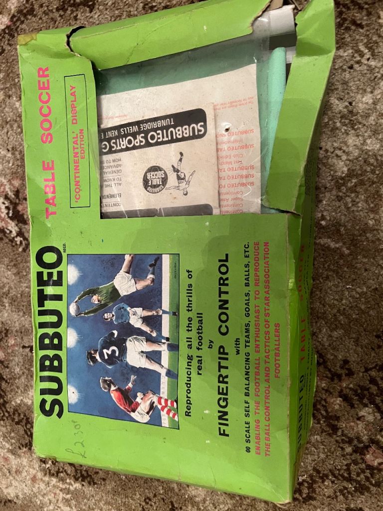 image for Subbuteo table soccer