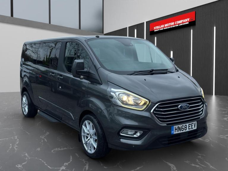 2018 Ford Tourneo Custom 2.0 TDCi EcoBlue 170ps L/R 9 Seater Titanium Auto MPV DIESEL Automatic