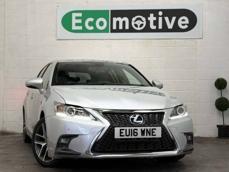 2016 Lexus CT 1.8 200h F Sport Hatchback 5dr Petrol Hybrid CVT Euro 6 (s/s) (136 ps) Hatchback Hy...
