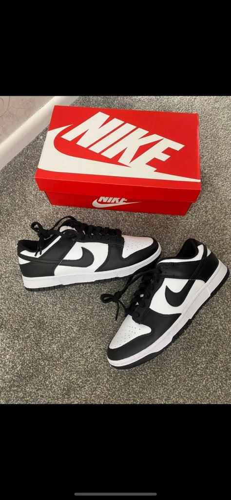 Nike Panda Dunks Low Unisex Trainers - All Sizes Available