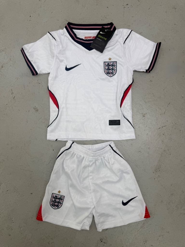 Kids England 2026 World Cup Kit ages 4-5