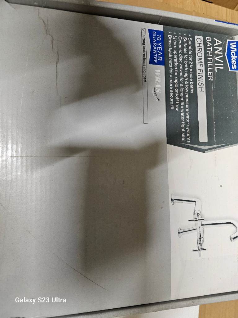 Wickes IFLO Anvil Bath Filler Tap T87  