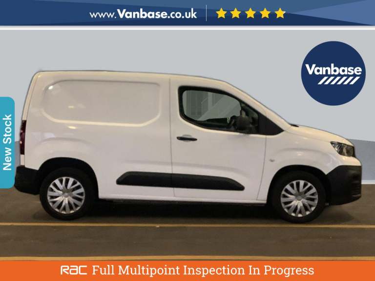 2020 Peugeot Partner 1.5 BlueHDi 1000 Professional Standard Panel Van 5dr Diesel Manual SWB Euro ...