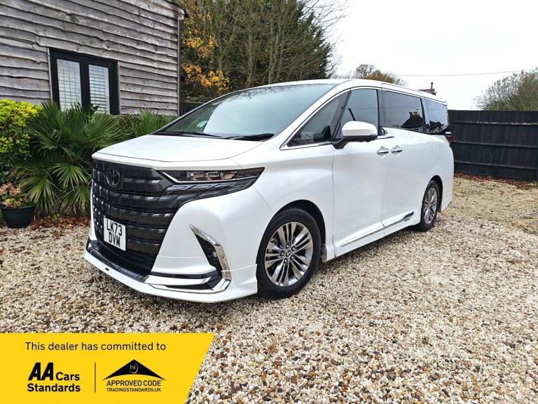2023 73 TOYOTA ALPHARD HYBRID 15,000 MILES ONLY HUGE SPEC 7 SEATS 
