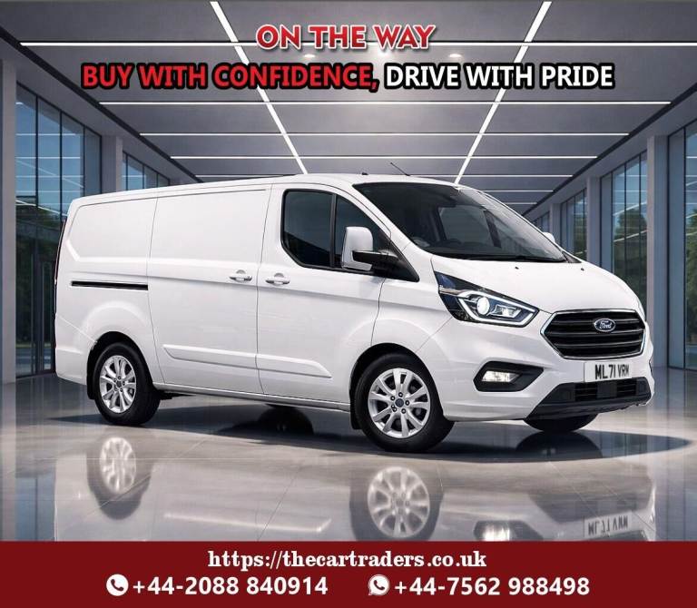 2021 Ford Transit Custom 2.0 300 EcoBlue Limited Panel Van 5dr Diesel Auto L1 H1 Euro 6 (s/s) (13...