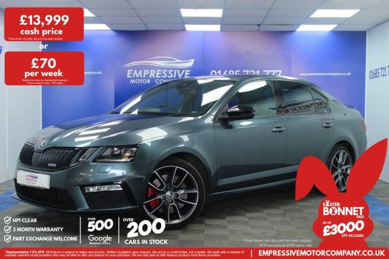 2019 68 SKODA OCTAVIA 2.0 TSI GPF VRS HATCHBACK 5DR PETROL DSG EURO 6 (S/S) (245
