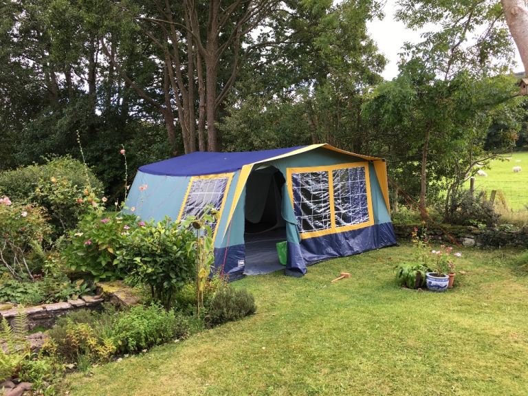 Classic Lichfield 7 berth steel frame tent