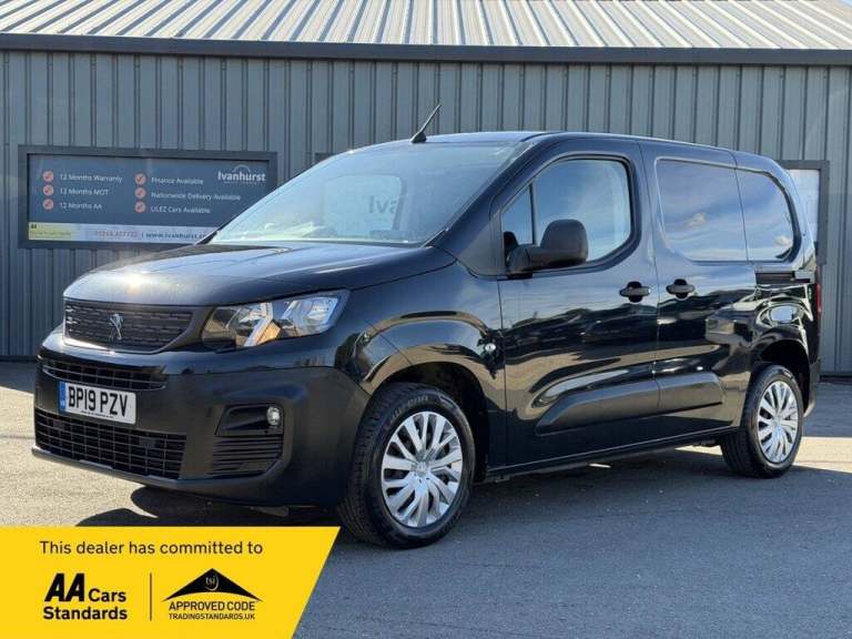2019 Peugeot Partner 1000 1.6 BlueHDi 100 Professional Van PANEL VAN DIESEL Manual