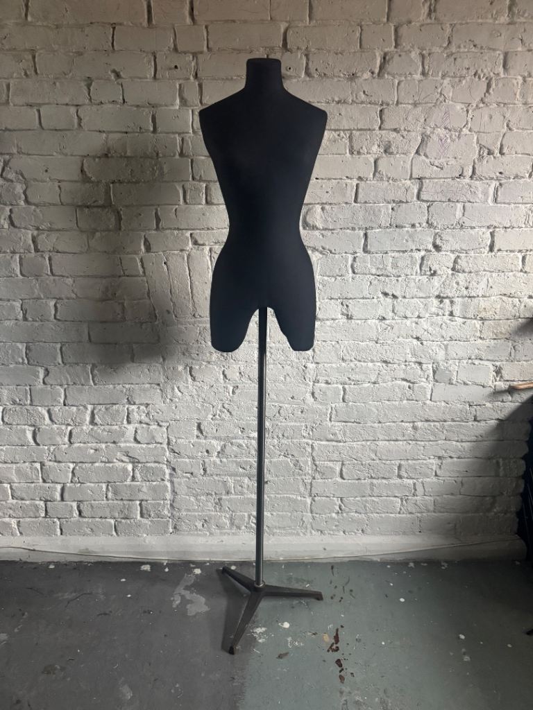 Black tailoring mannequin size UK 8 fashion studio dummy store 