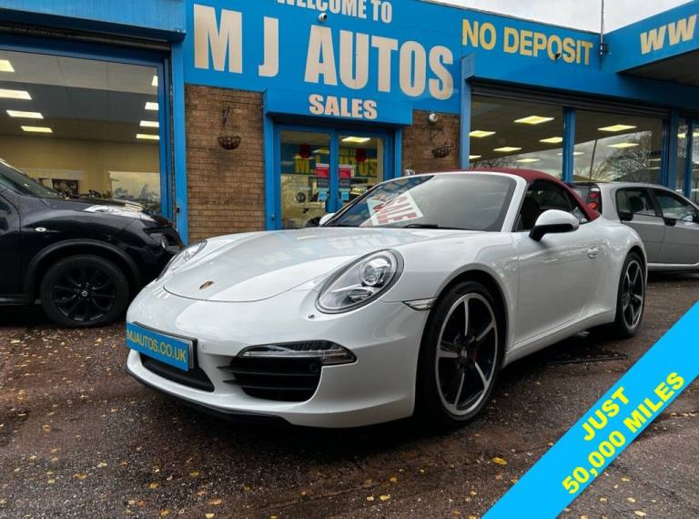 2013 13 PORSCHE 911 3.8 991 CARRERA S CONVERTIBLE 2DR PETROL PDK EURO 5 (S/S) (4