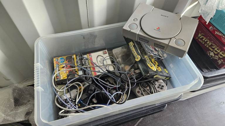 Sony PlayStation 1 Console Bundle with Games and Controllers