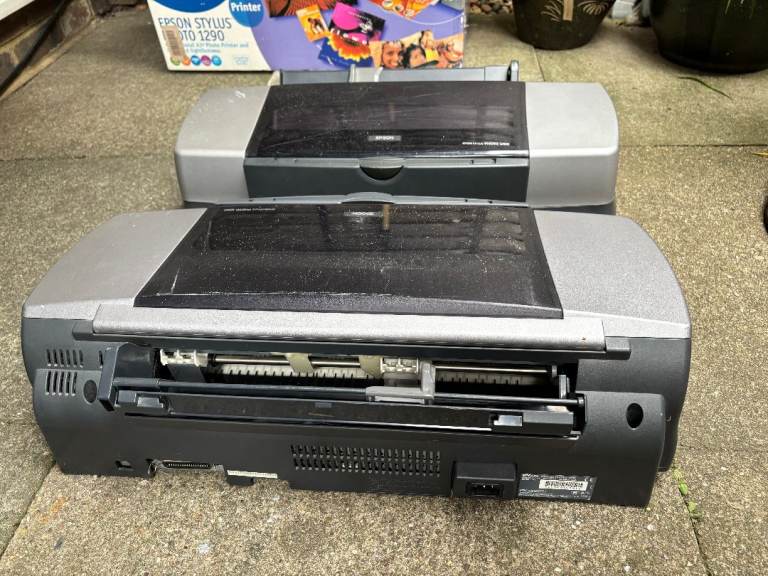 2 x Epson Stylus Photo 1290 A3 Inkjet Printer for spears or repair