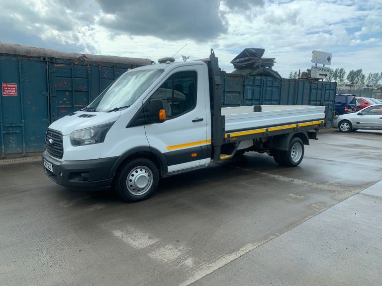 2017 FORD TRANSIT DROPSIDE 2.0TD, GOOD CONDITION, 54K MILES, MOT APRIL27, £7395 KILMARNOCK NO VAT