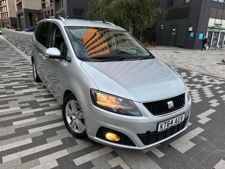 2015 SEAT ALHAMBRA SE 2.0 TDI CR 6 SPEED MANUAL 7 SEATER 5DR SILVER 