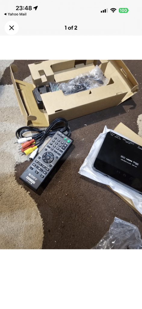 Sony USB Media Player SMP-U10 & Remote