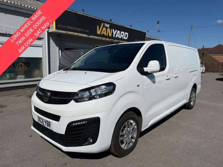 2021 Vauxhall Vivaro 2900 1.5d 100PS Sportive H1 Van PANEL VAN DIESEL Manual