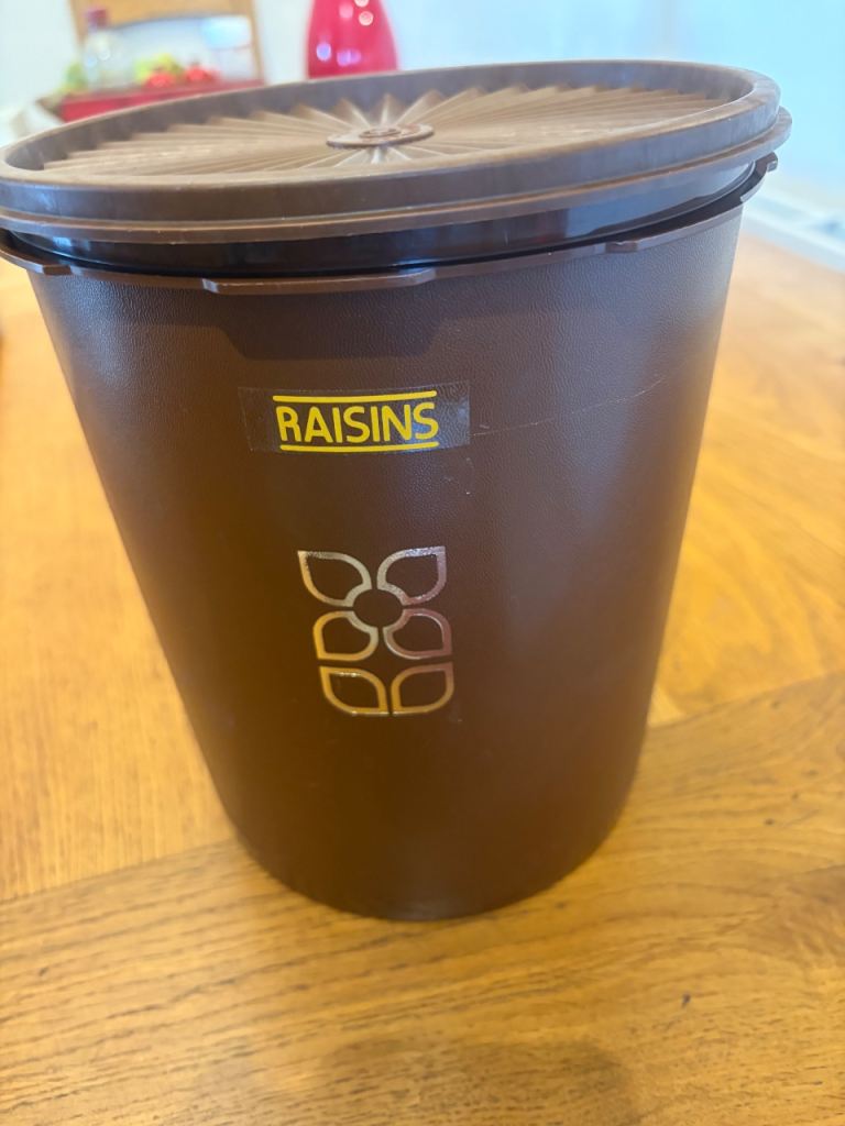 Tupperware Container Brown large