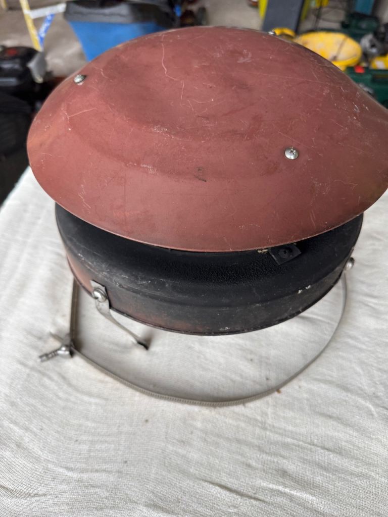 Chimney Cowel  with bird guard , £ 20 ono , good condition .