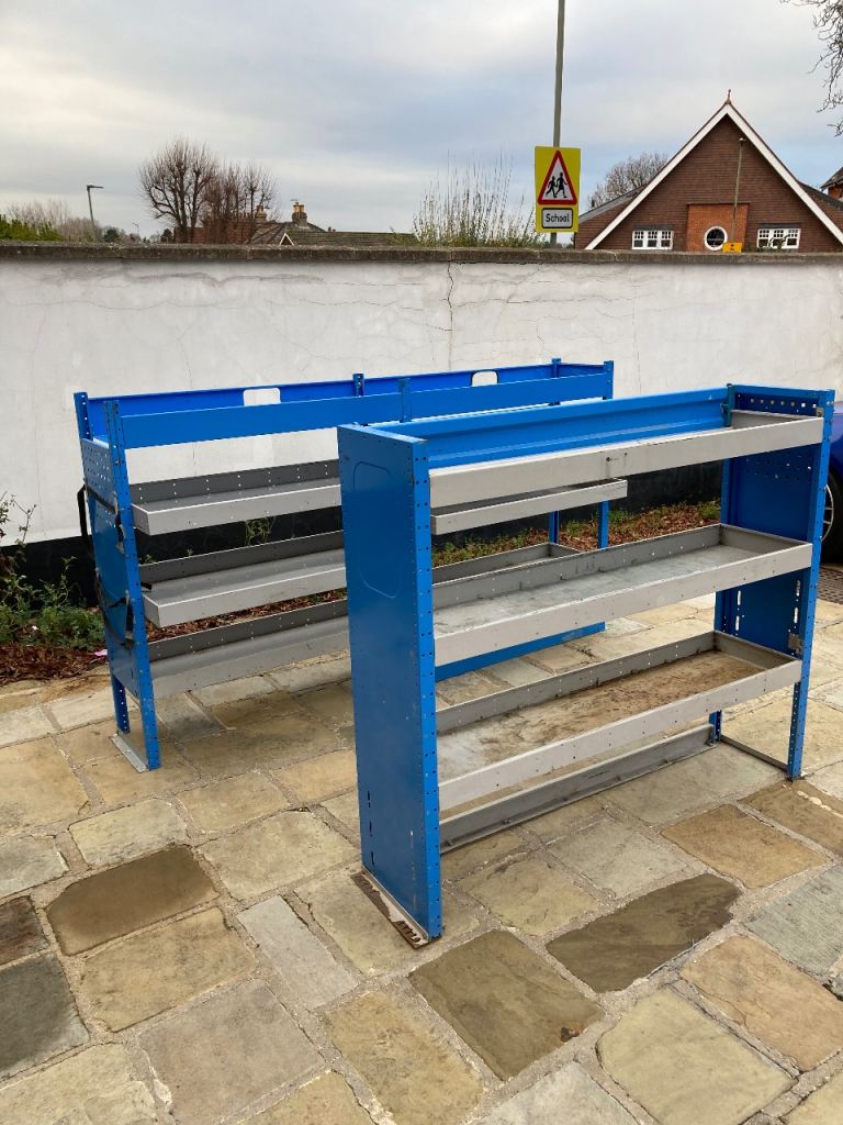 Van Metal Racking Shelves