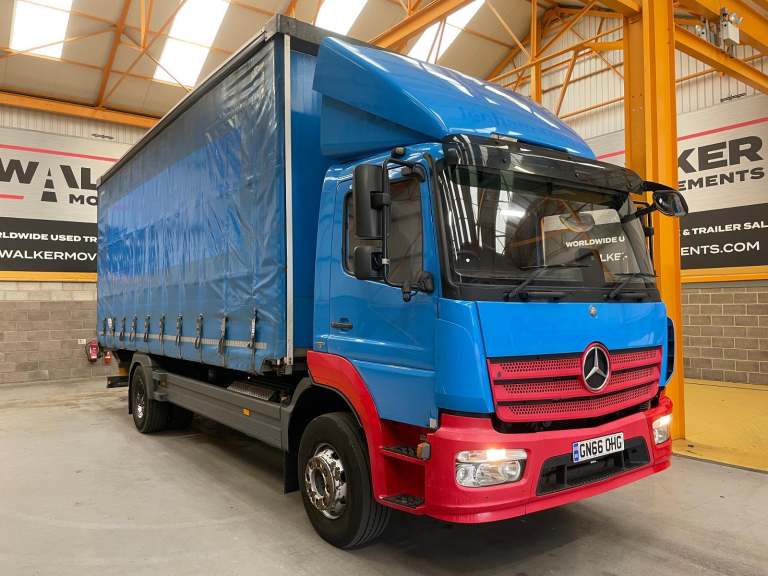 MERCEDES BENZ ATEGO 1521 *EURO 6* 15 TONNE CURTAINSIDER