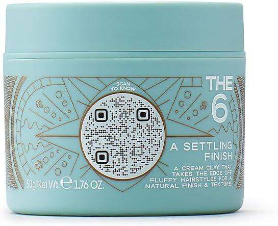The 6 A Settling Finish Cream Clay Hair Finisher