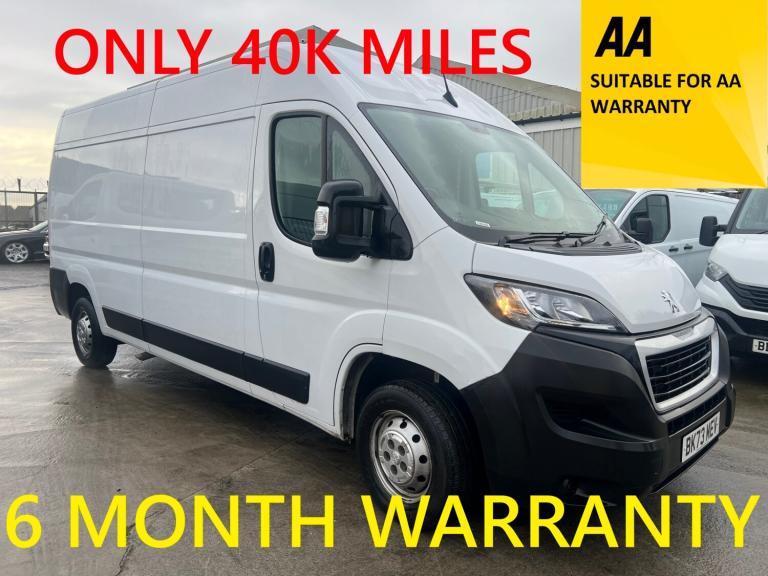 2023 Peugeot Boxer 2.2 BlueHDi H2 Professional Premium+ Van 140ps PANEL VAN Diesel Manual