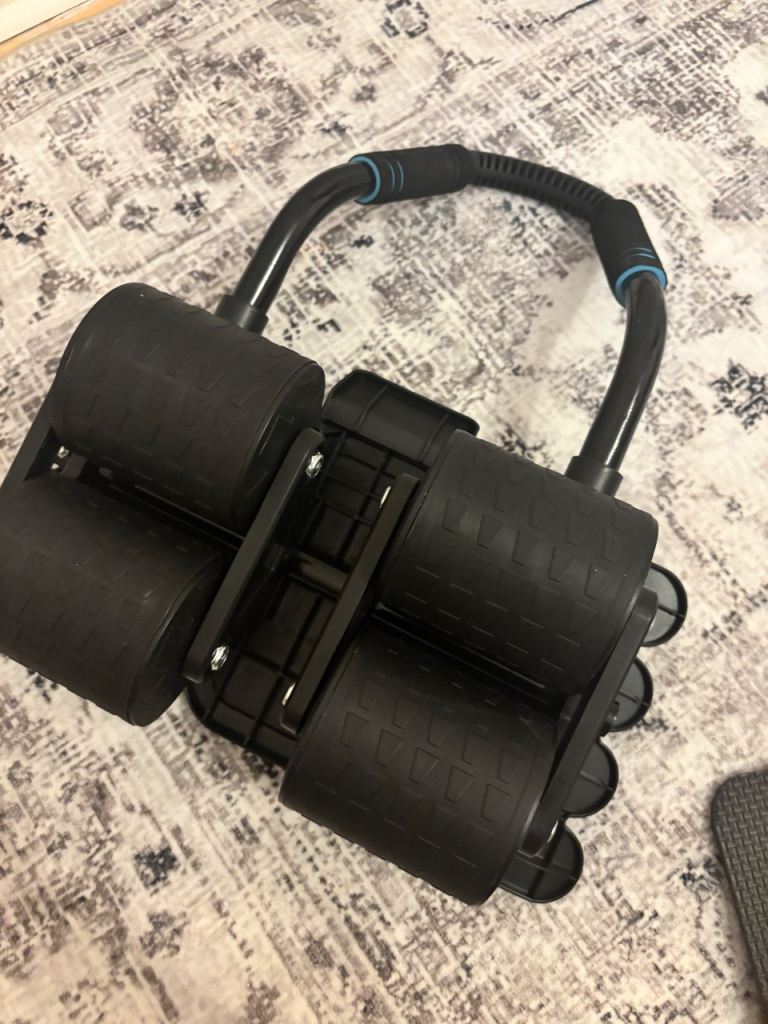 Abdominal wheel roller exercise machine 
