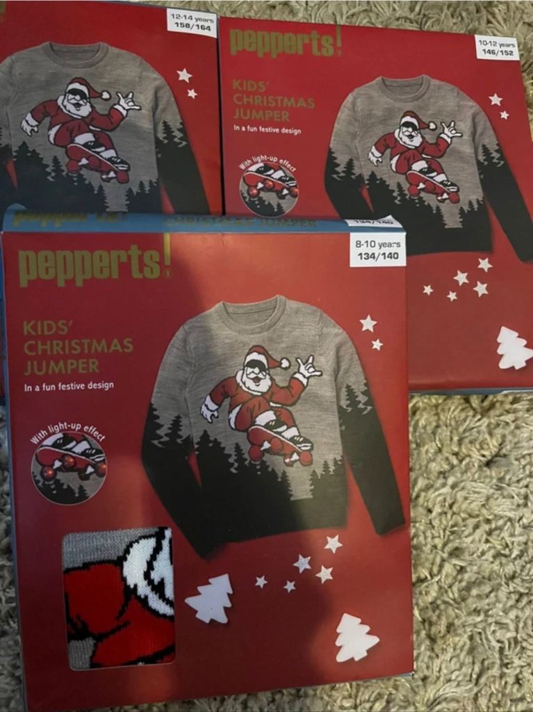 image for Bundle of christmas jumpers brand new various sizes