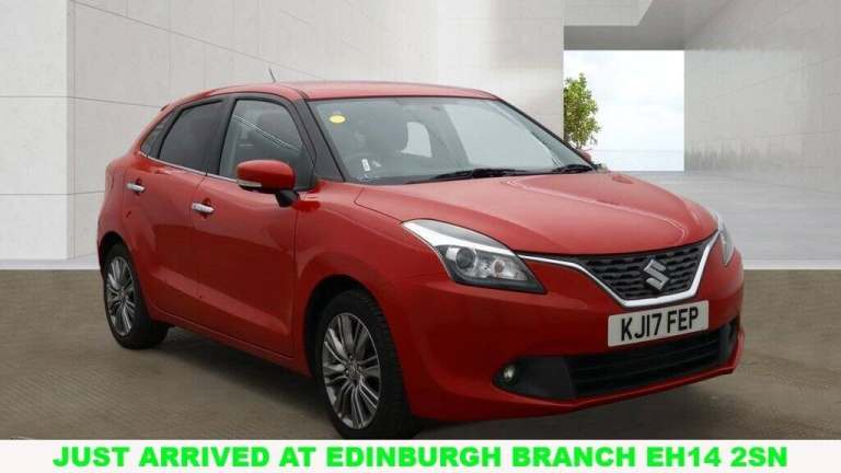 2017 Suzuki Baleno 1.0 Boosterjet SZ5 Hatchback 5dr Petrol Manual Euro 6 (111 ps) Hatchback Petro...