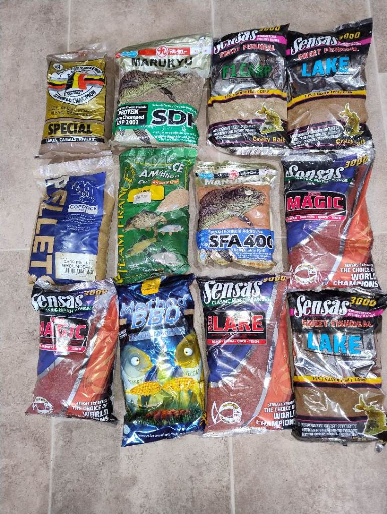 Fishing Ground Bait x 12 bags