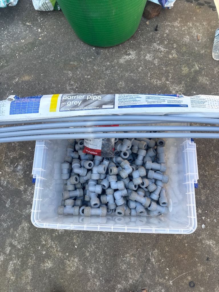 Plumbing fittings and pipe