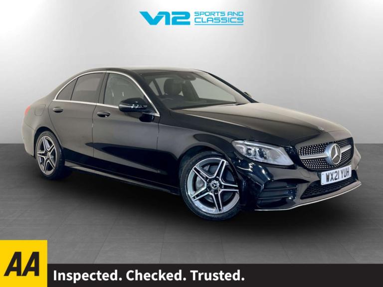 2021 Mercedes-Benz C Class 2.0 C300d AMG Line Edition (Premium) Saloon 4dr Diesel G-Tronic+ Euro ...