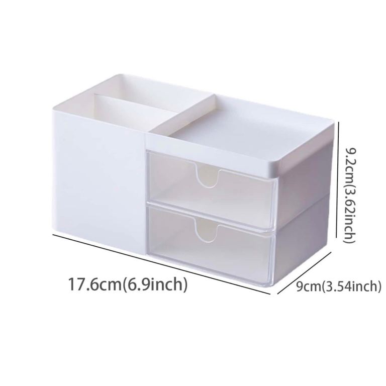 Multi-grid desktop storage box