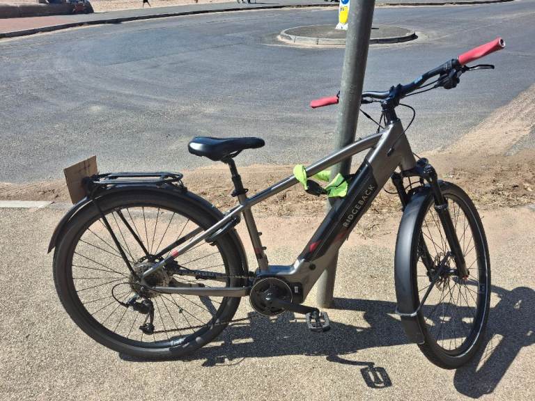 Ridgeback Arcus 3 voted best off road on road e-cycle 2024 a very well looked after e-cycle.