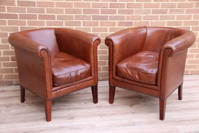 image for Pair of Laura Ashley Osbourne Tub Armchairs (UK Delivery)