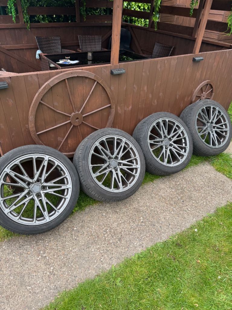  VW T5 T6 19 inches 5x120 8.5j 35off set 245/40/19 alloy wheels 