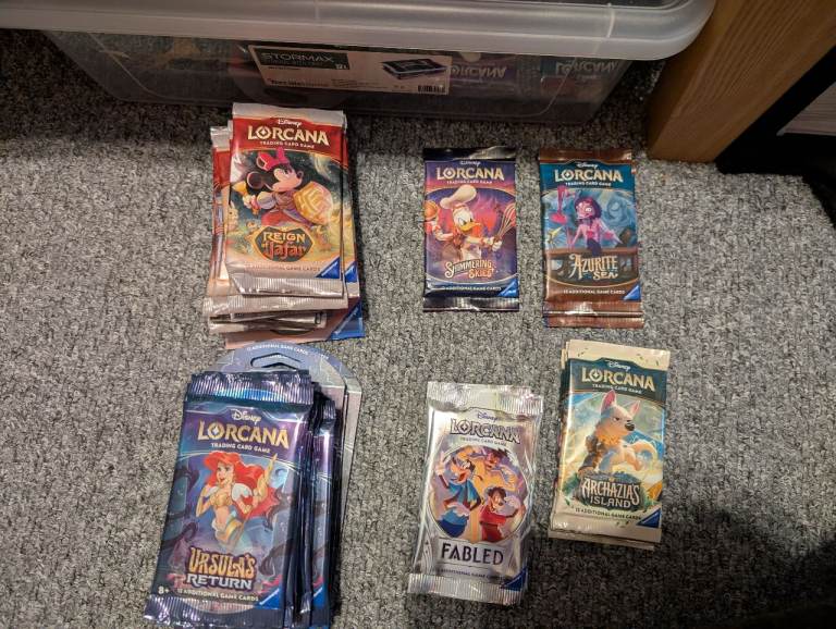 Lorcana booster packs